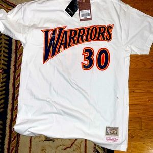 Stephen curry Mitchell & ness shirt